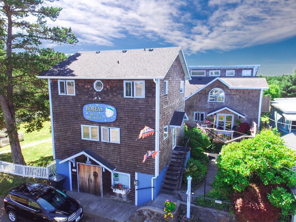Boreas Bed & Breakfast Inn Long Beach Exterior foto